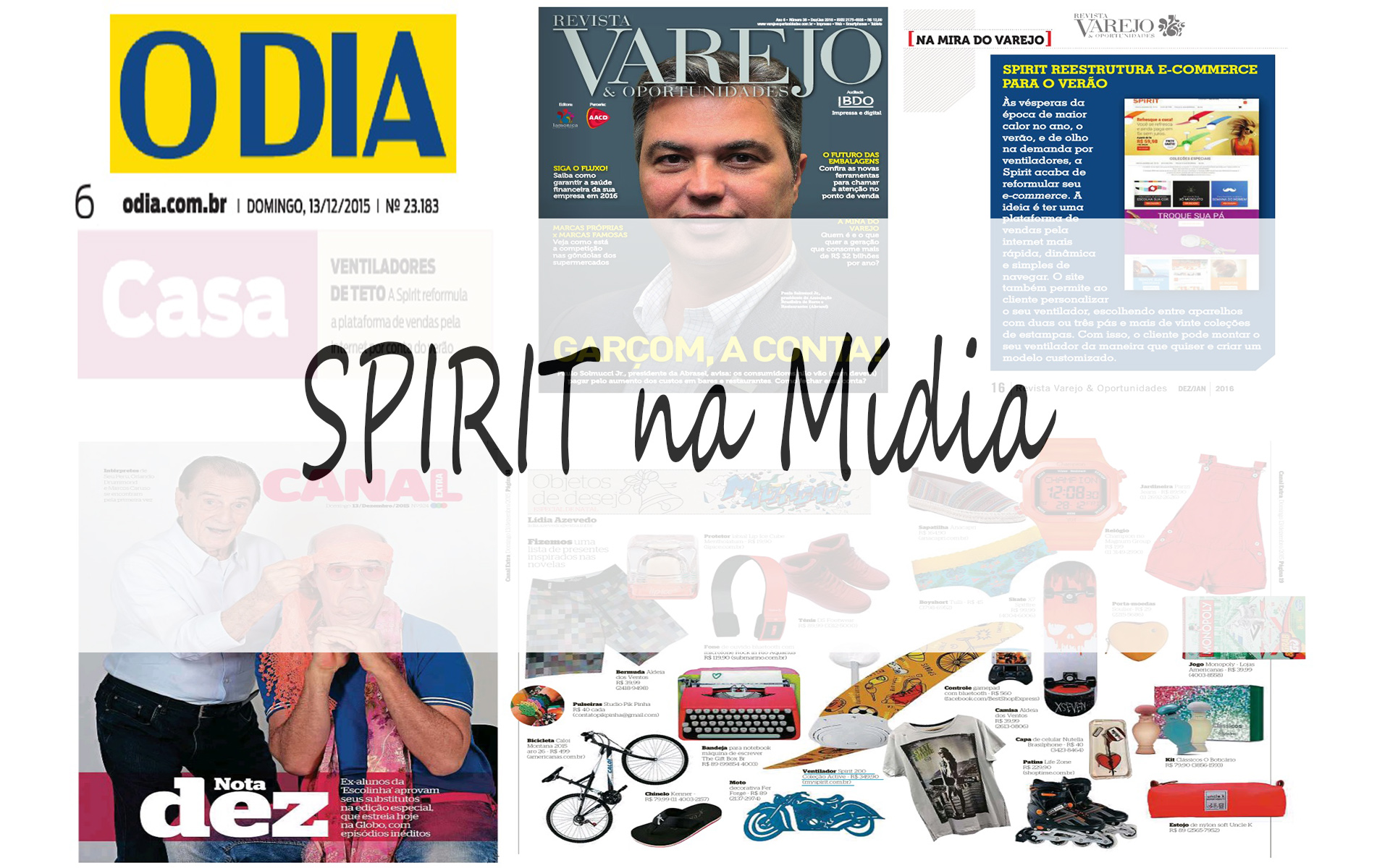 SPIRIT na mídia capa