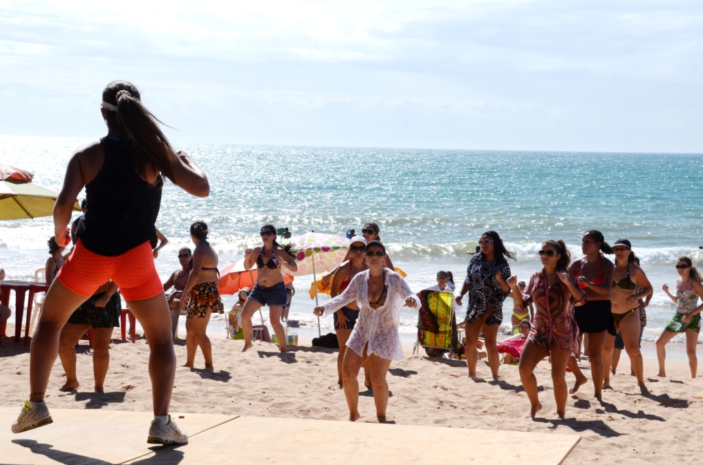 Zumba na Praia