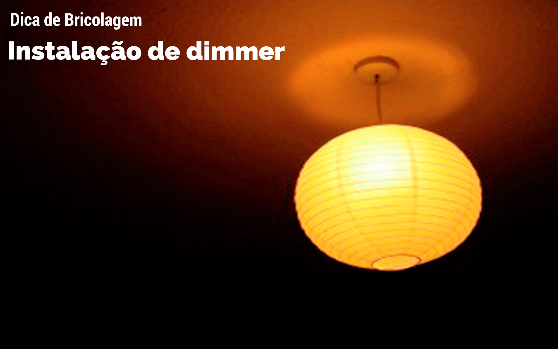 Instalação de dimmer