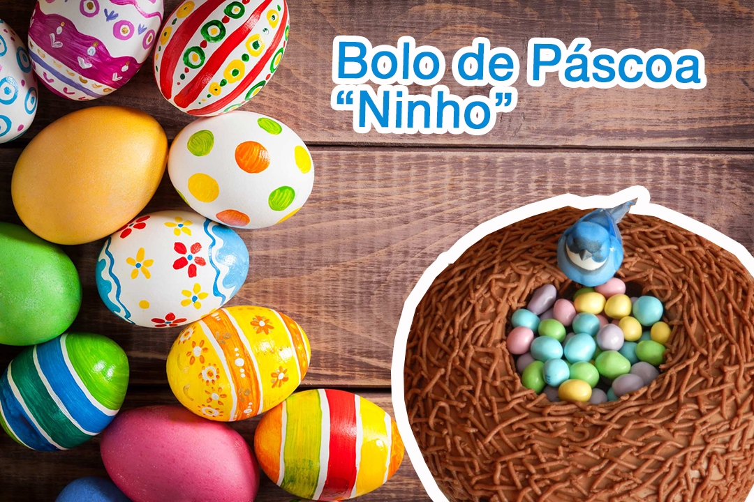 Ventiladores e luminárias Spirit - Blog Myspirit - sobremesa de Páscoa - bolo de Páscoa Ninho - bolo de Páscoa