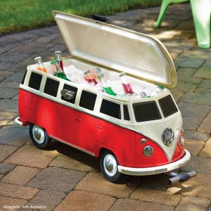 Ventiladores e luminárias Spirit - Blog Myspirit - cooler em formato de Kombi - itens diferentes com a cara do verão