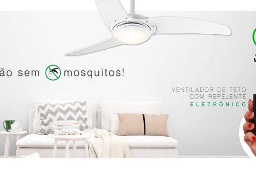 Ventilador de Teto Spirit com Repelente Eletrônico